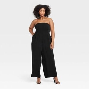 NWT A New Day Strapless Jumpsuit